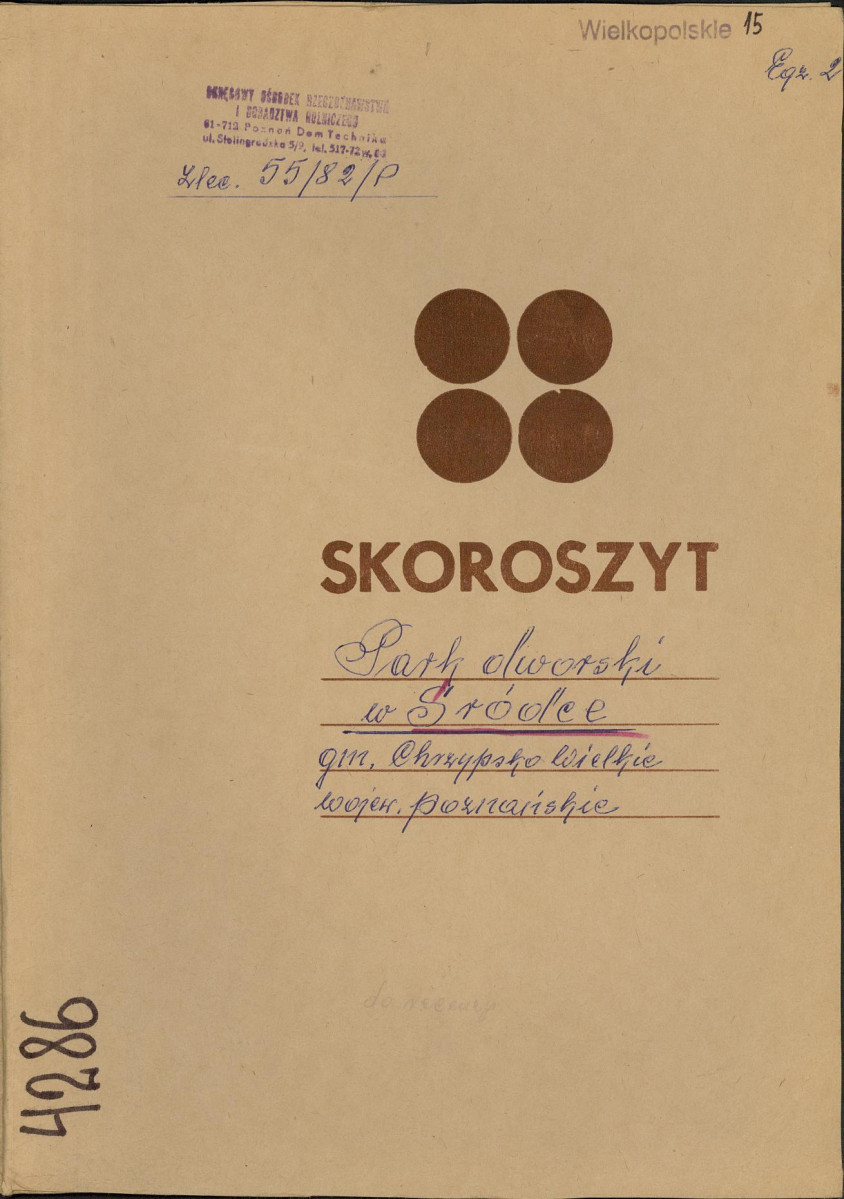 EP - Ewidencja parkowa, skan nr 1