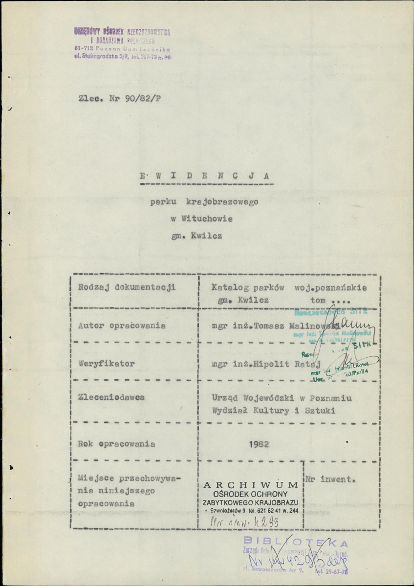 EP - Ewidencja parkowa, skan nr 5