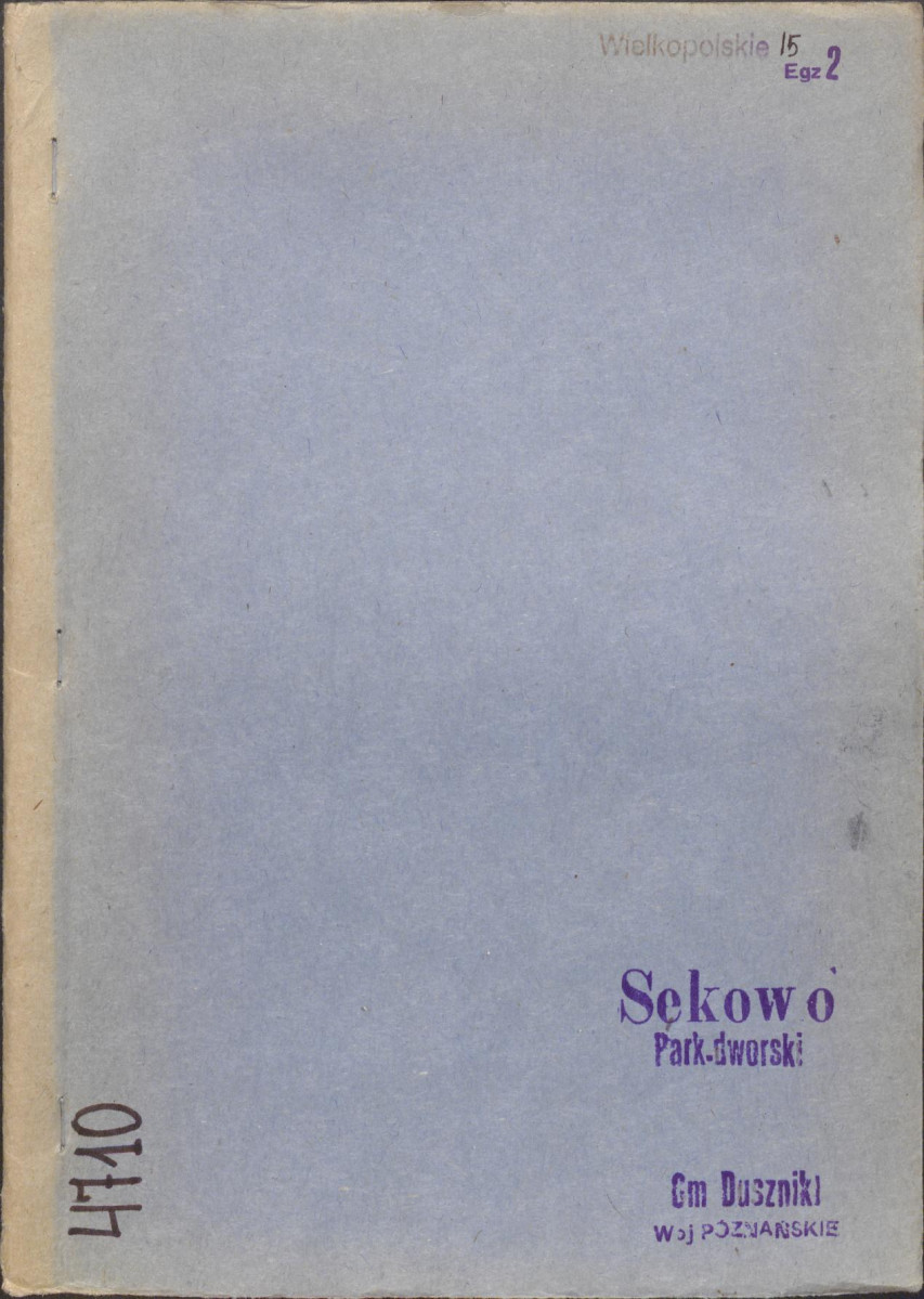 Ewidencja parkowa, skan nr 1