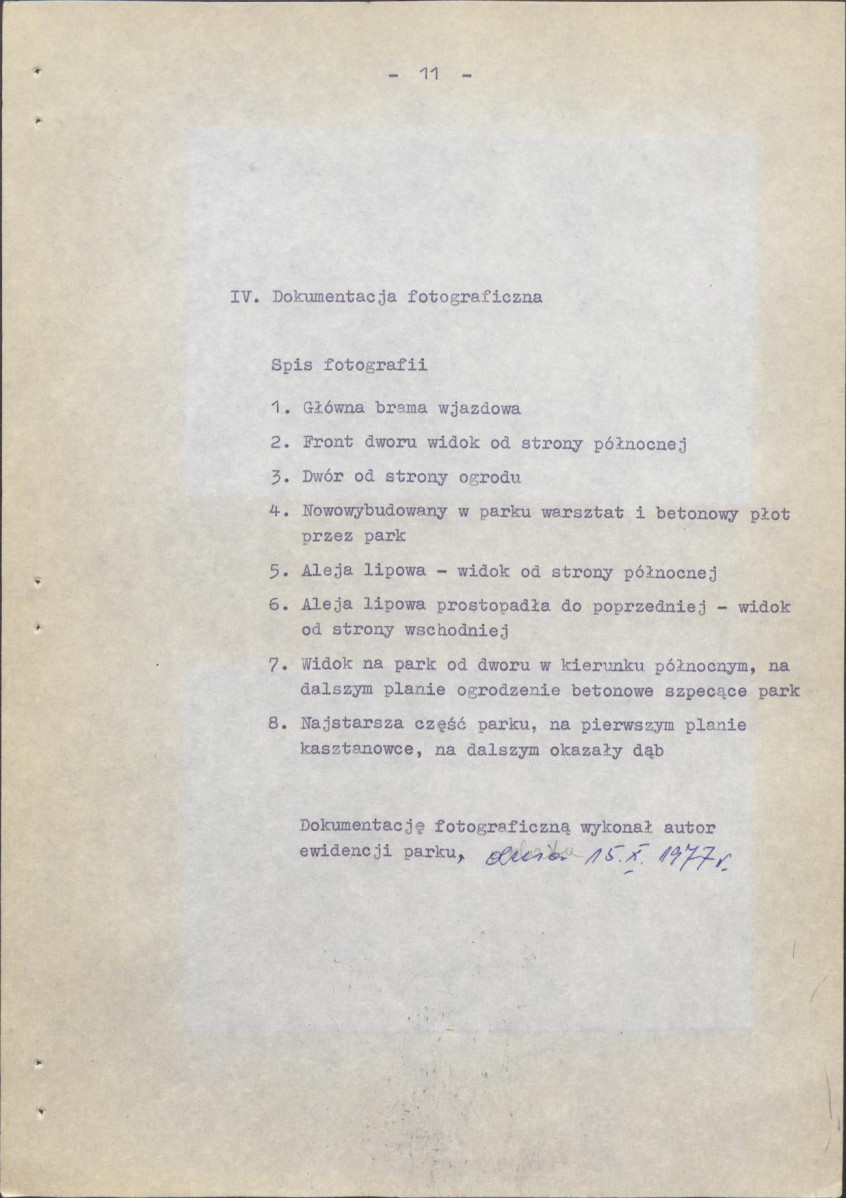 EP - Ewidencja parkowa, skan nr 17