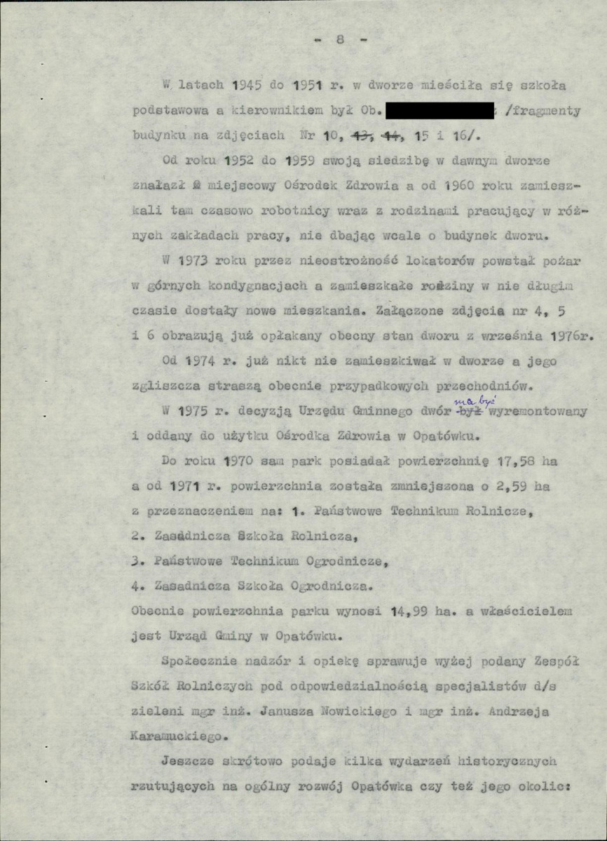 EP - Ewidencja parkowa, skan nr 15