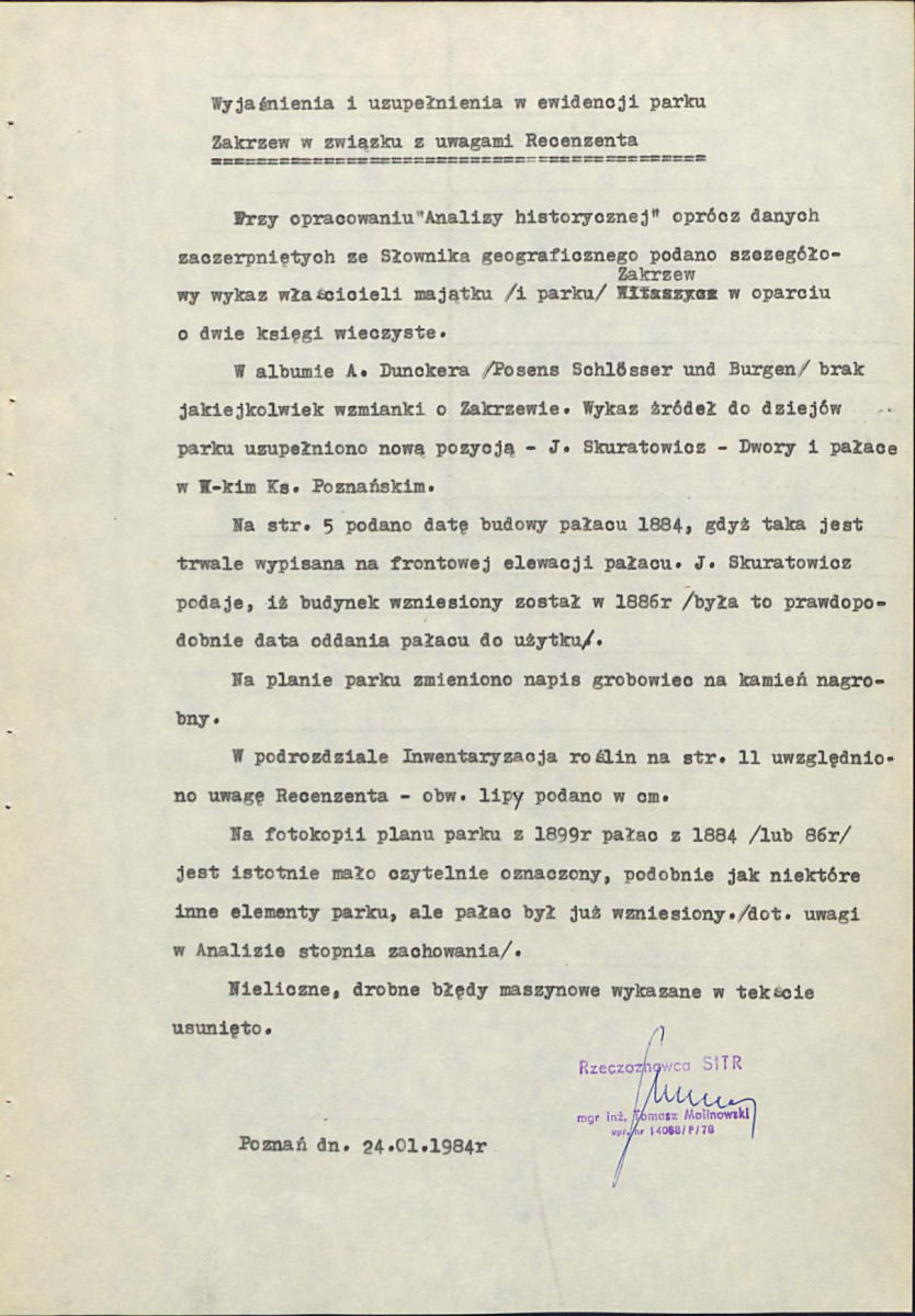 EP - Ewidencja parkowa, skan nr 6