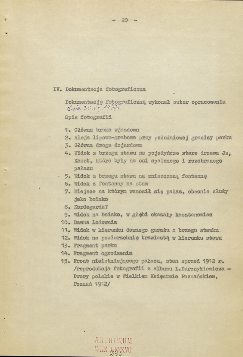 Ewidencja parkowa, skan nr 25