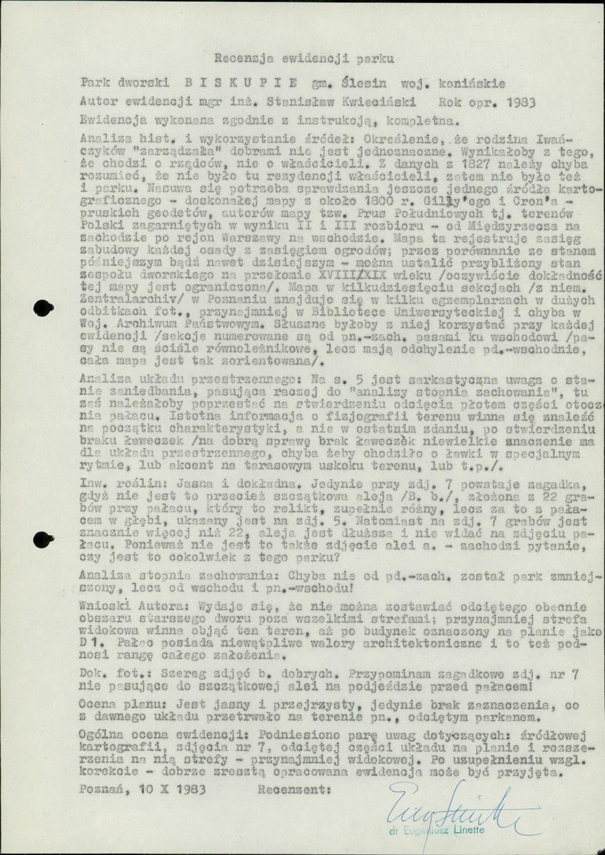 EP - Ewidencja parkowa, skan nr 6