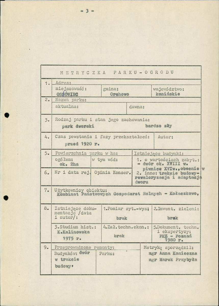 Ewidencja parkowa, skan nr 11