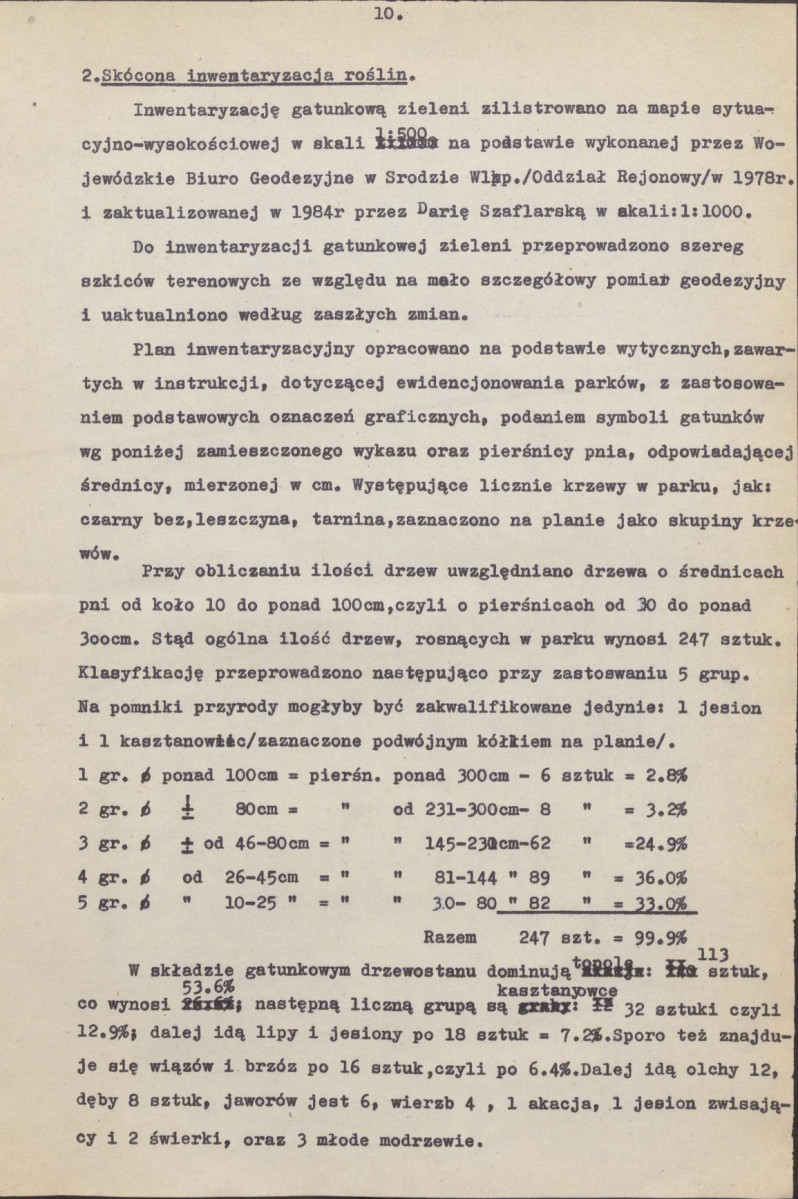 EP - Ewidencja parkowa, skan nr 13