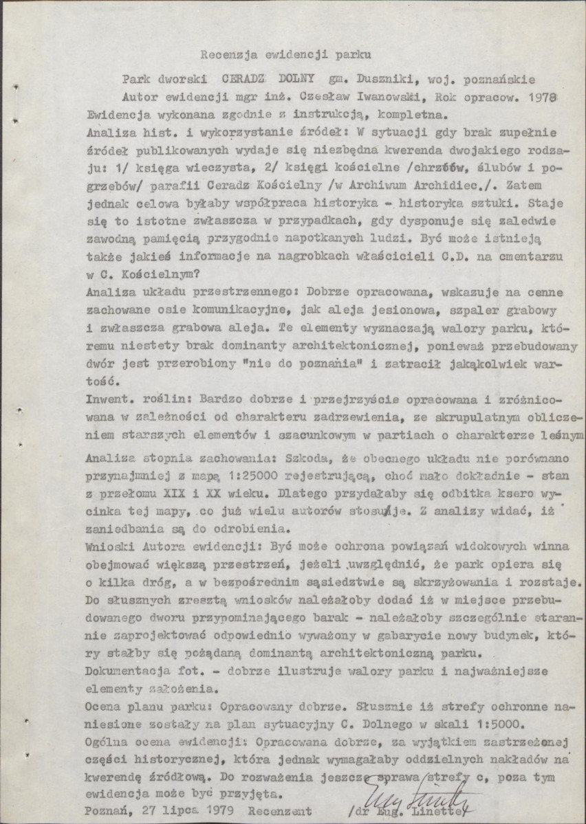 Ewidencja parkowa, skan nr 6