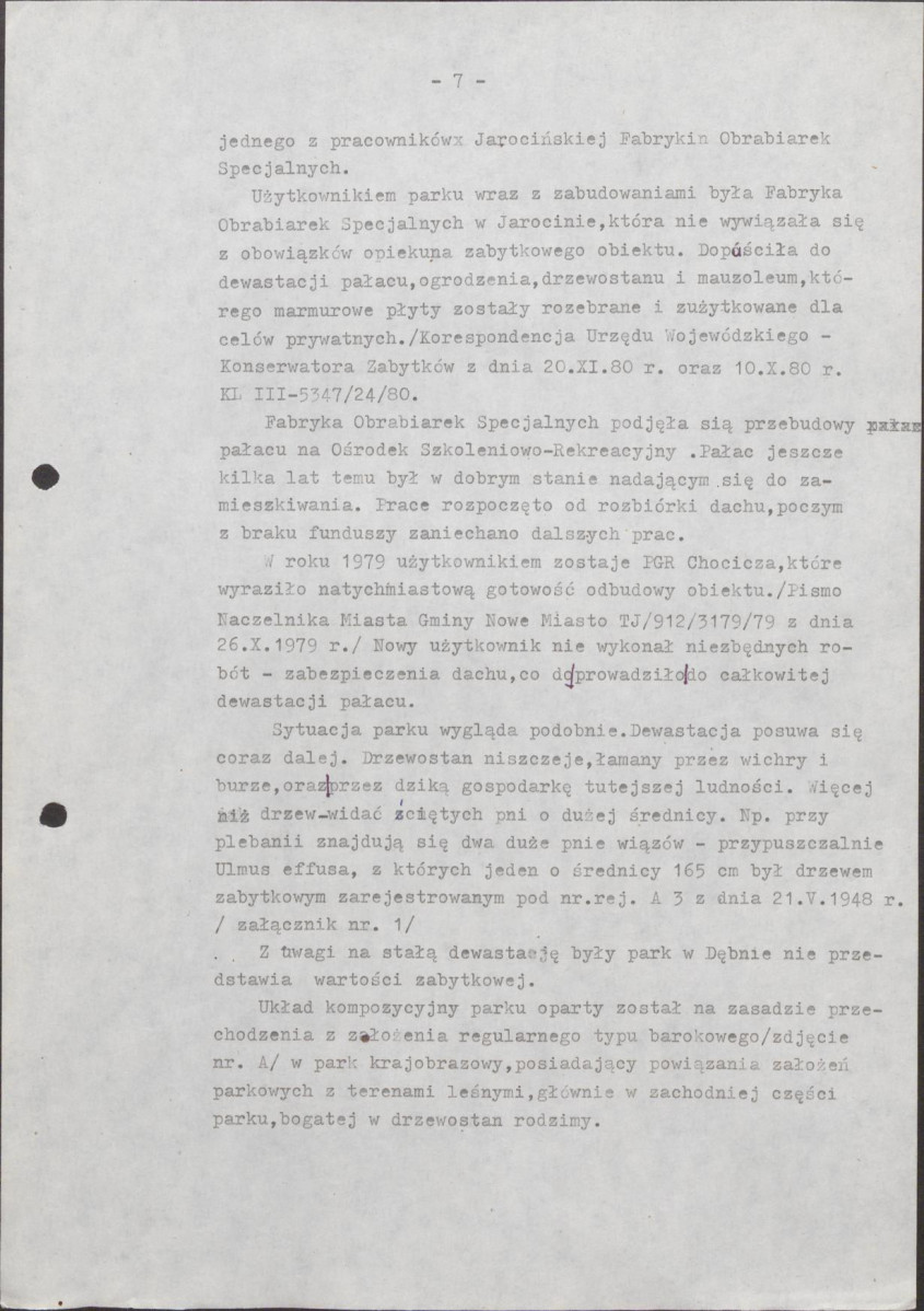 Ewidencja parkowa, skan nr 16