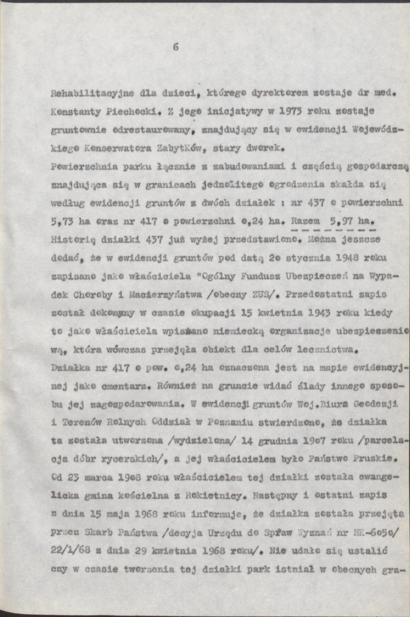 EP - Ewidencja parkowa, skan nr 13