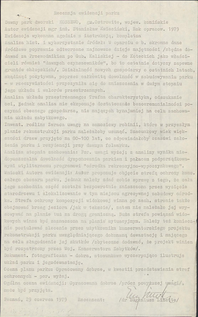Ewidencja parkowa, skan nr 4