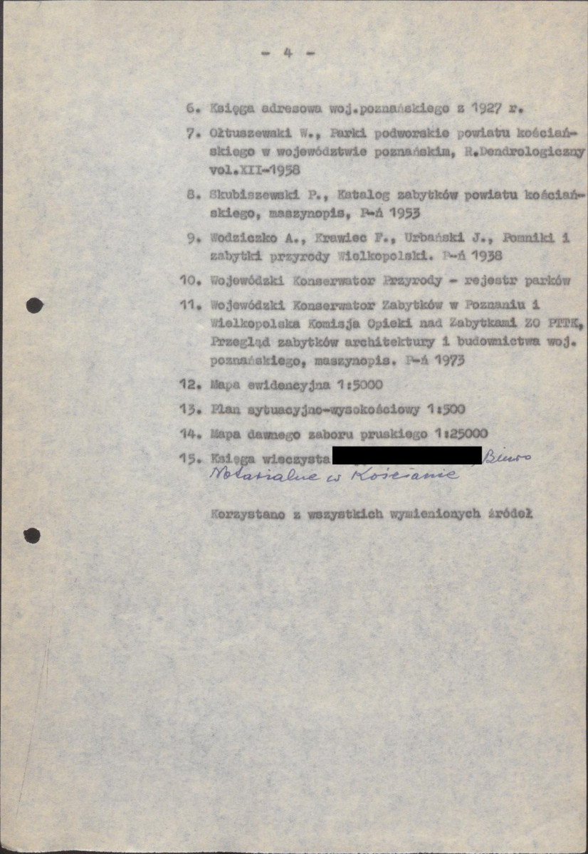 EP - Ewidencja parkowa, skan nr 9