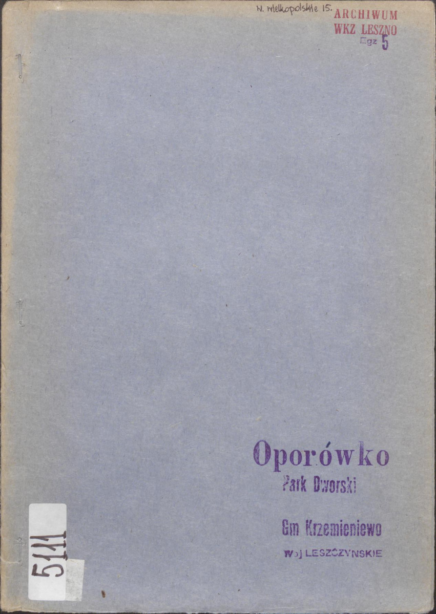 Ewidencja parkowa, skan nr 1