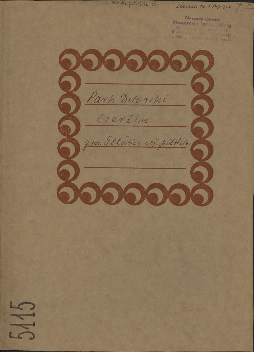 EP - Ewidencja parkowa, skan nr 1