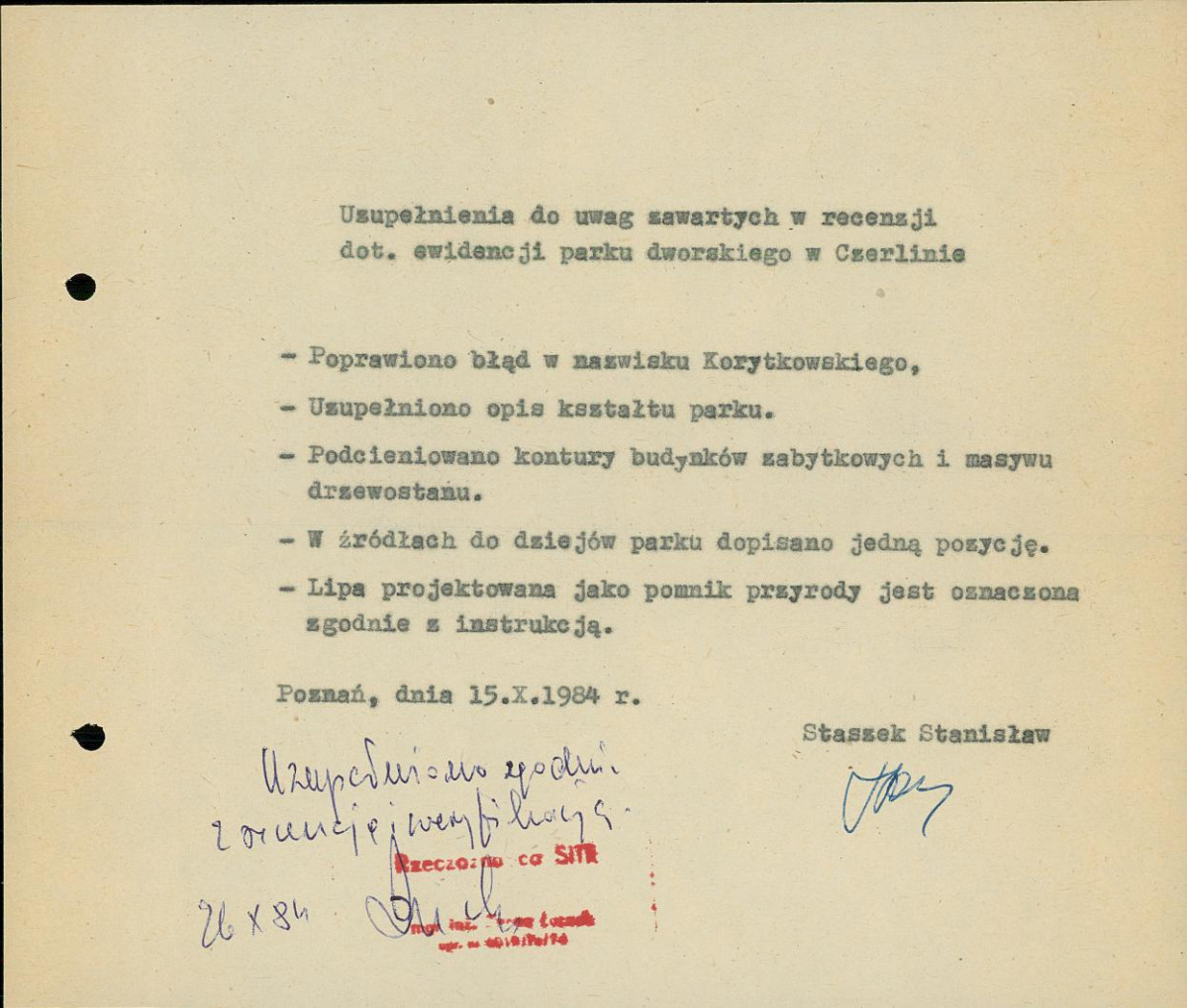 EP - Ewidencja parkowa, skan nr 8