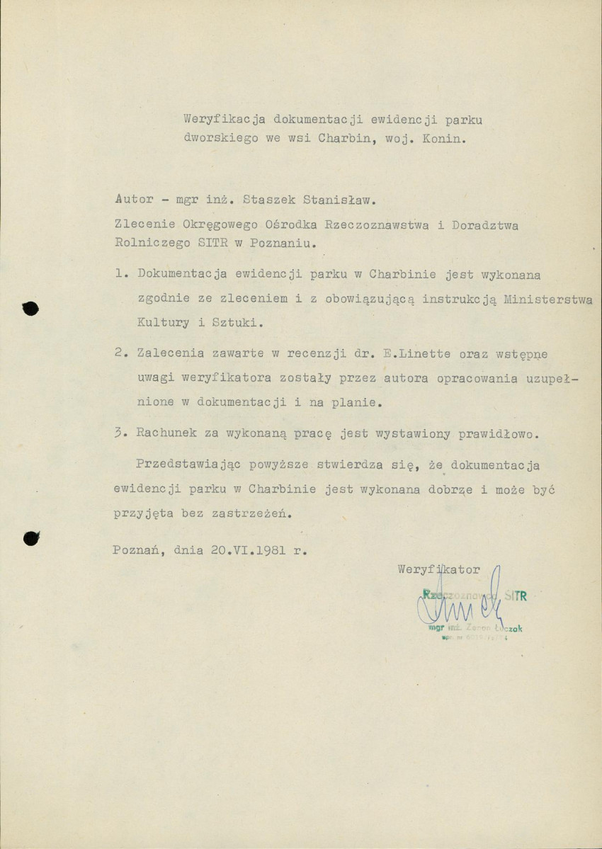 Ewidencja parkowa, skan nr 7
