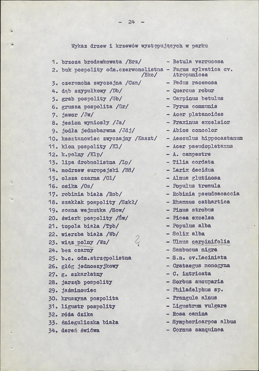 Ewidencja parkowa, skan nr 31