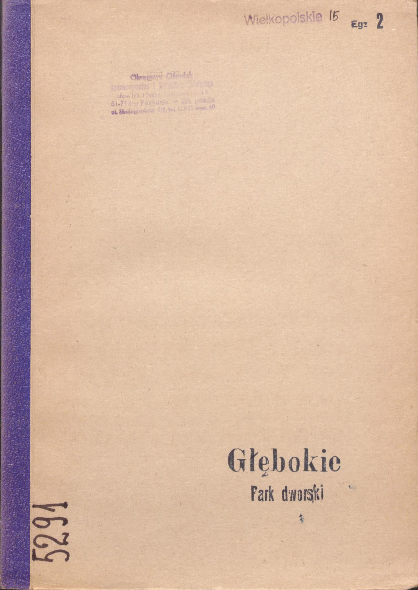 EP - Ewidencja parkowa, skan nr 1