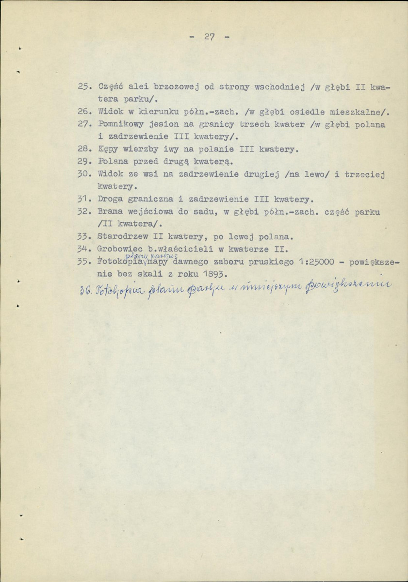 EP - Ewidencja parkowa, skan nr 33