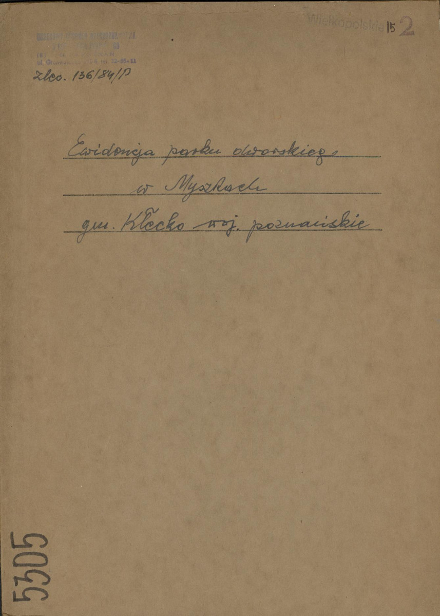 Ewidencja parkowa, skan nr 1