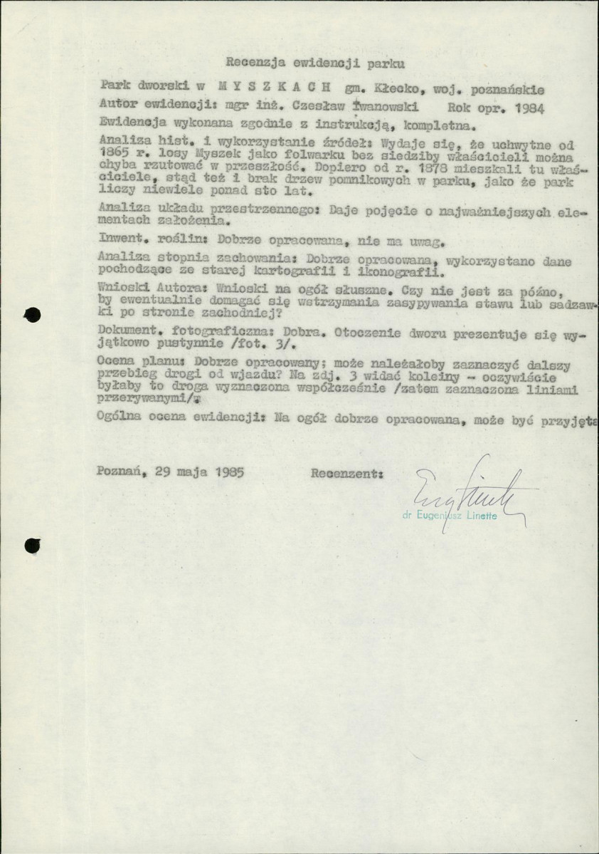 Ewidencja parkowa, skan nr 5