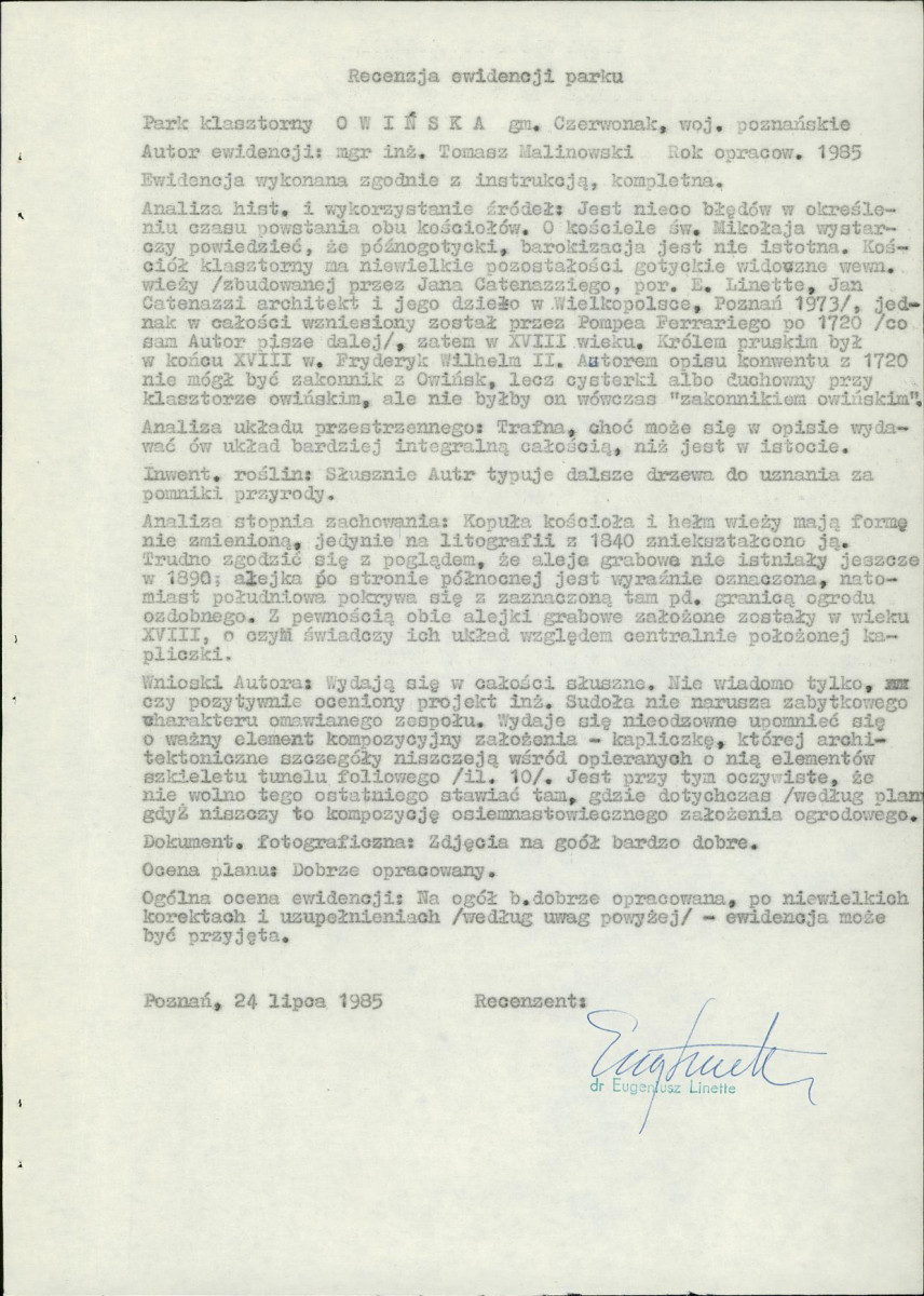 EP - Ewidencja parkowa, skan nr 4