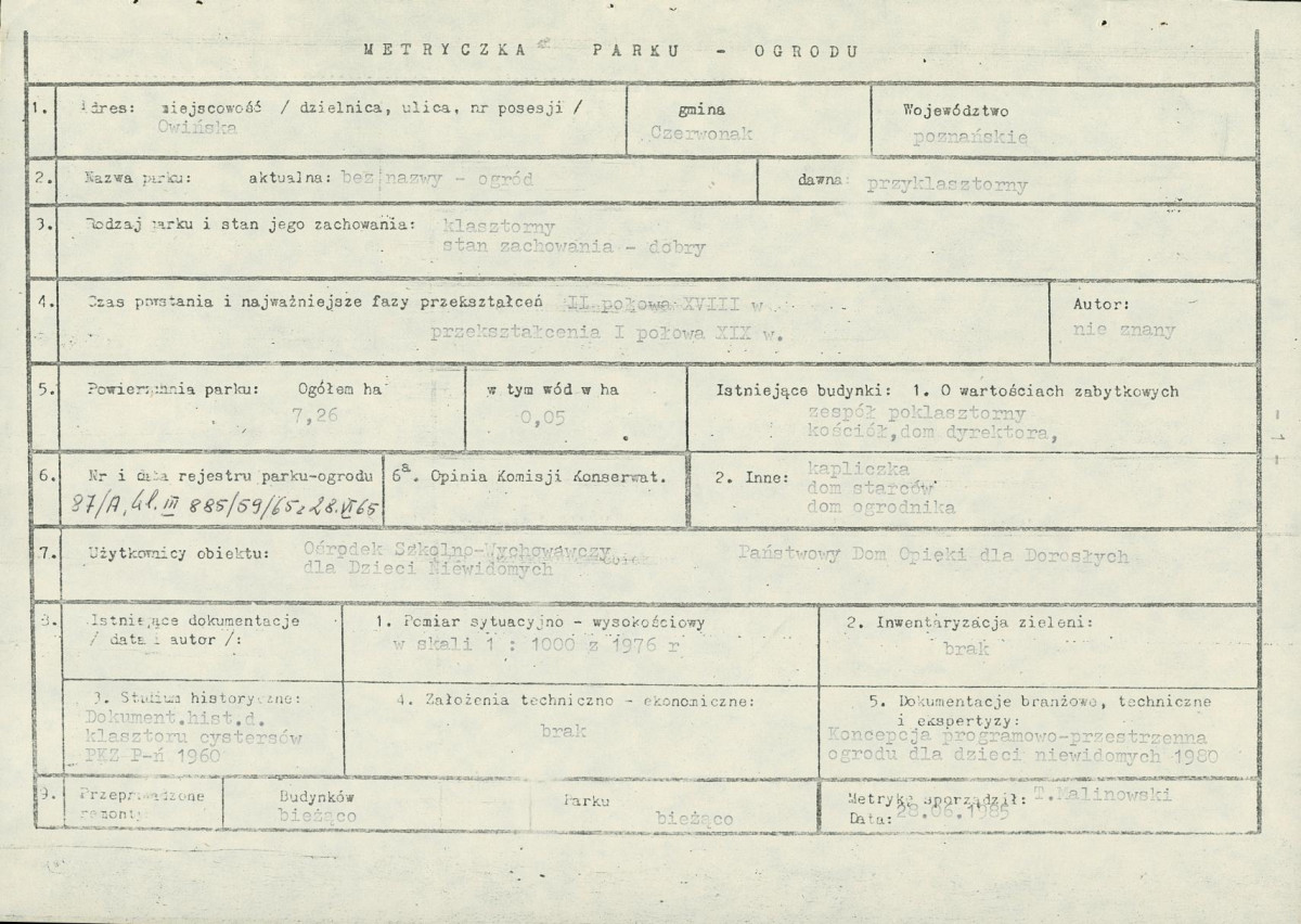 EP - Ewidencja parkowa, skan nr 7