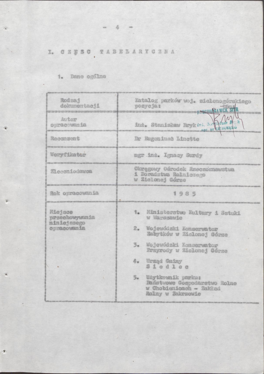 EP - Ewidencja parkowa, skan nr 9