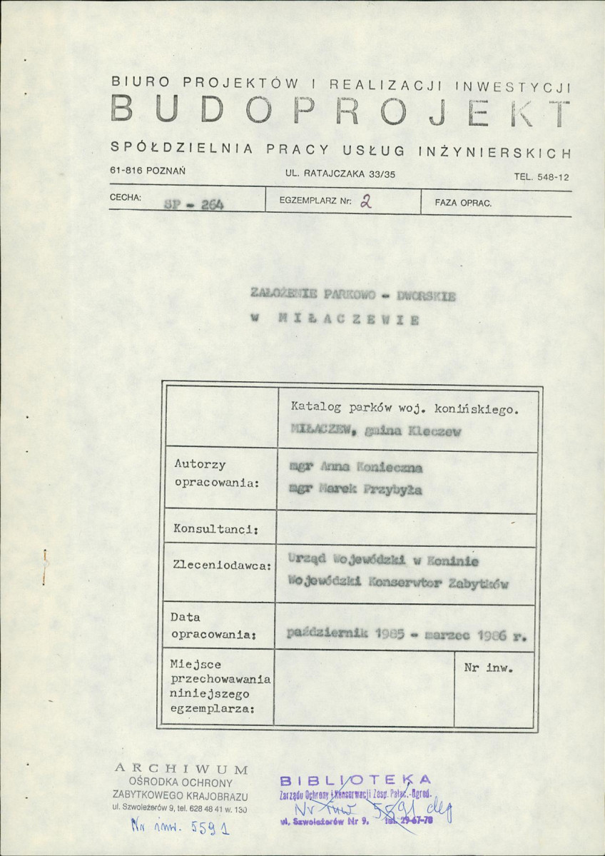 Ewidencja parkowa, skan nr 5