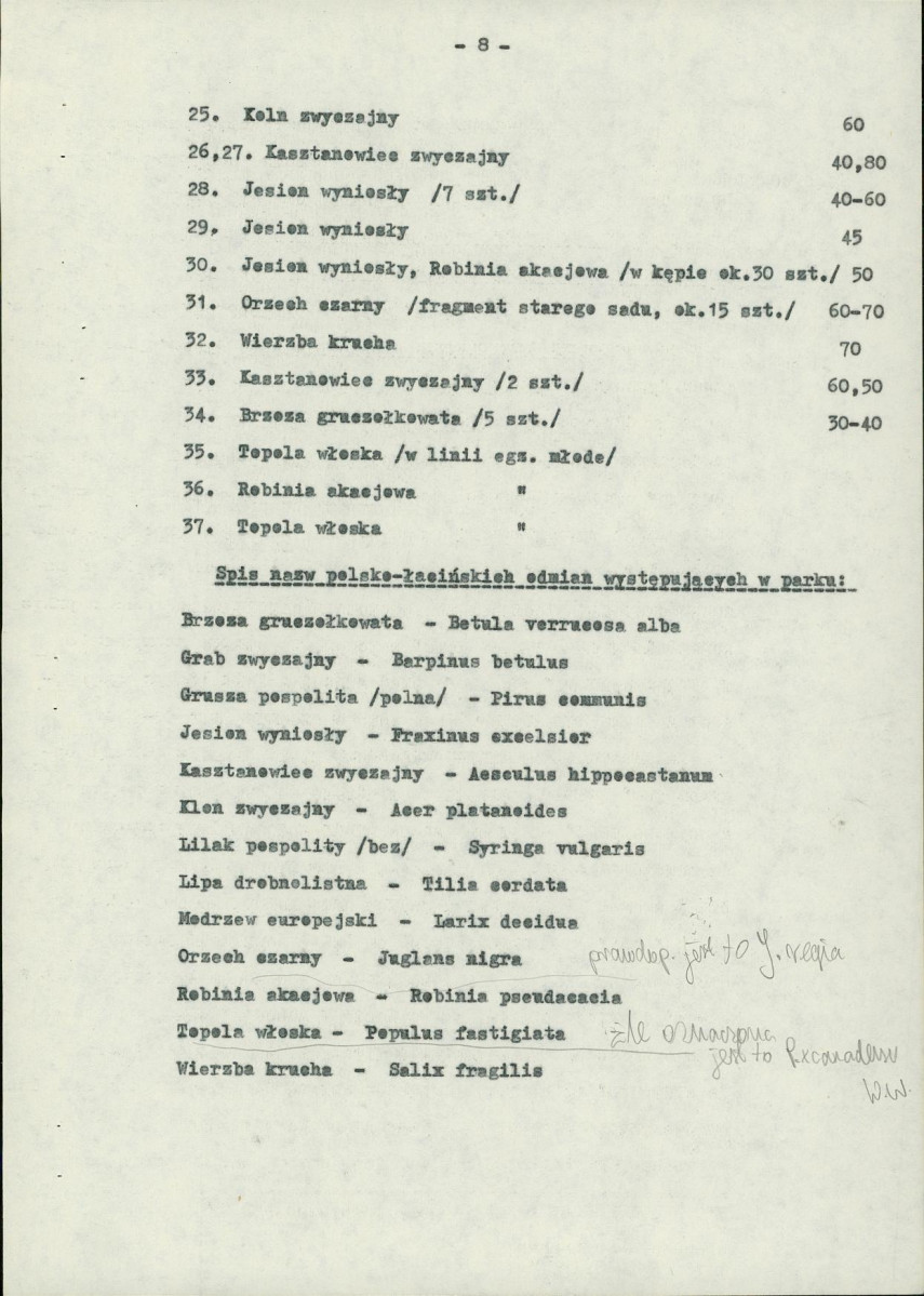 Ewidencja parkowa, skan nr 11