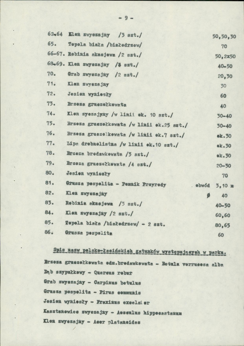 Ewidencja parkowa, skan nr 12