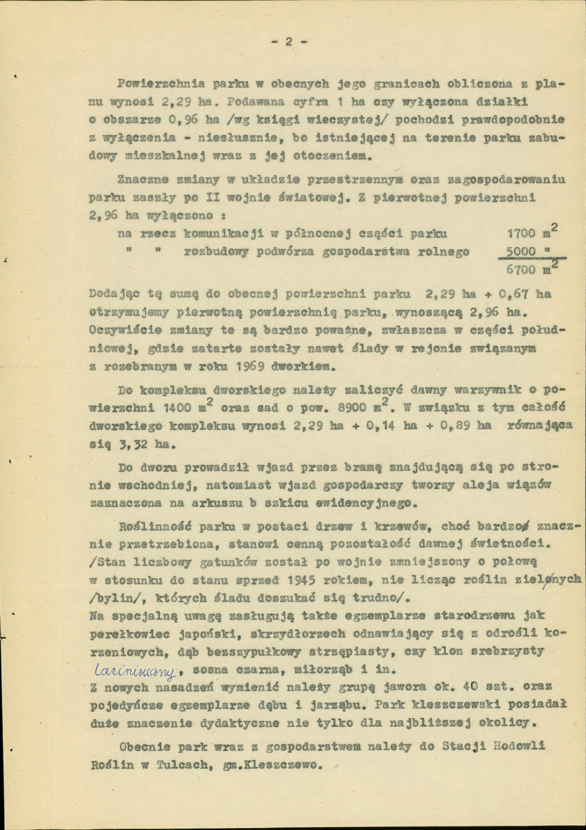 Ewidencja parkowa, skan nr 10