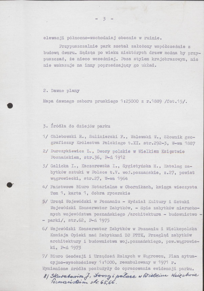 EP - Ewidencja parkowa, skan nr 9