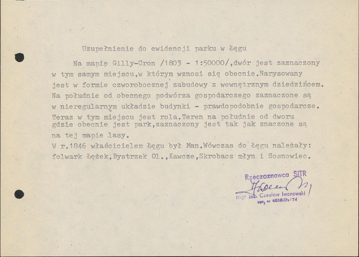 EP - Ewidencja parkowa, skan nr 8