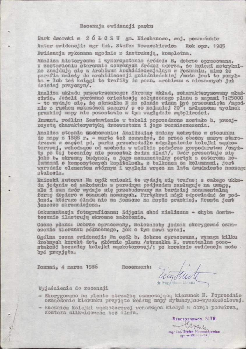 EP - Ewidencja parkowa, skan nr 5