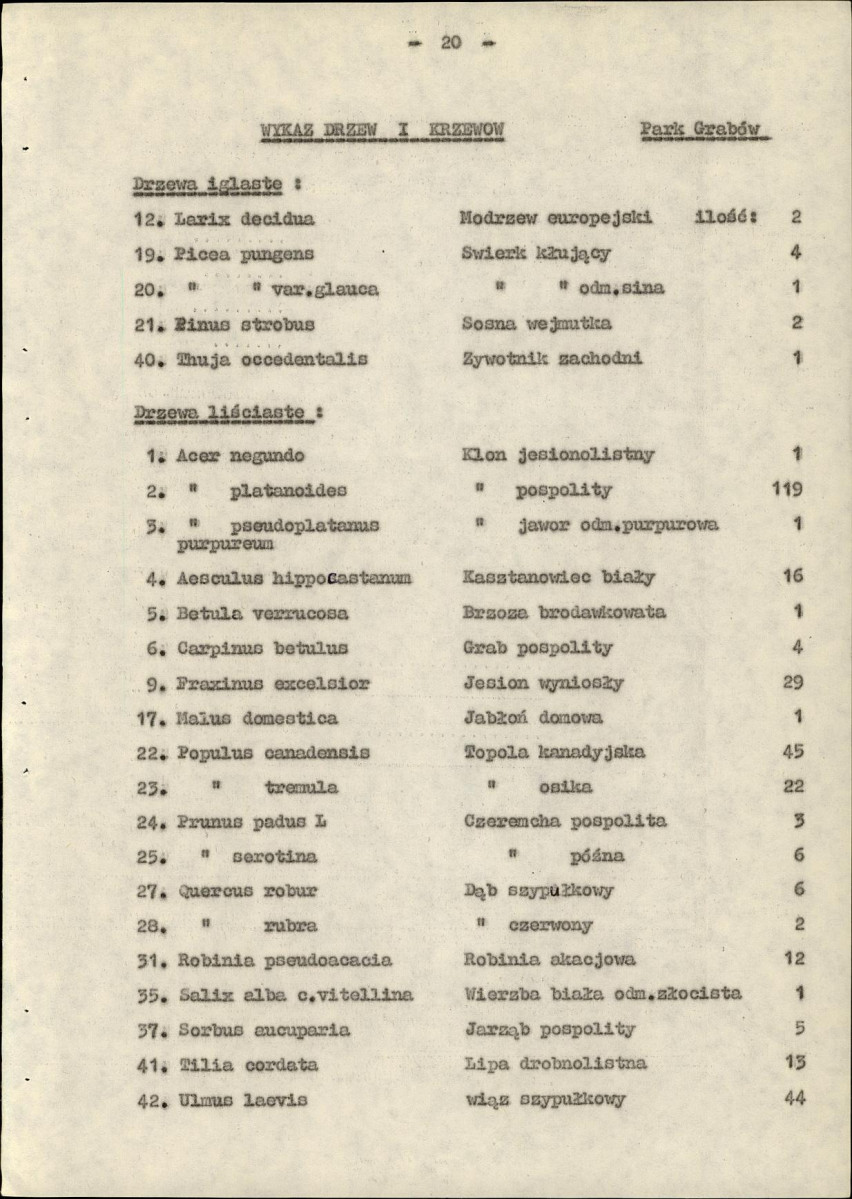 Ewidencja parkowa, skan nr 29