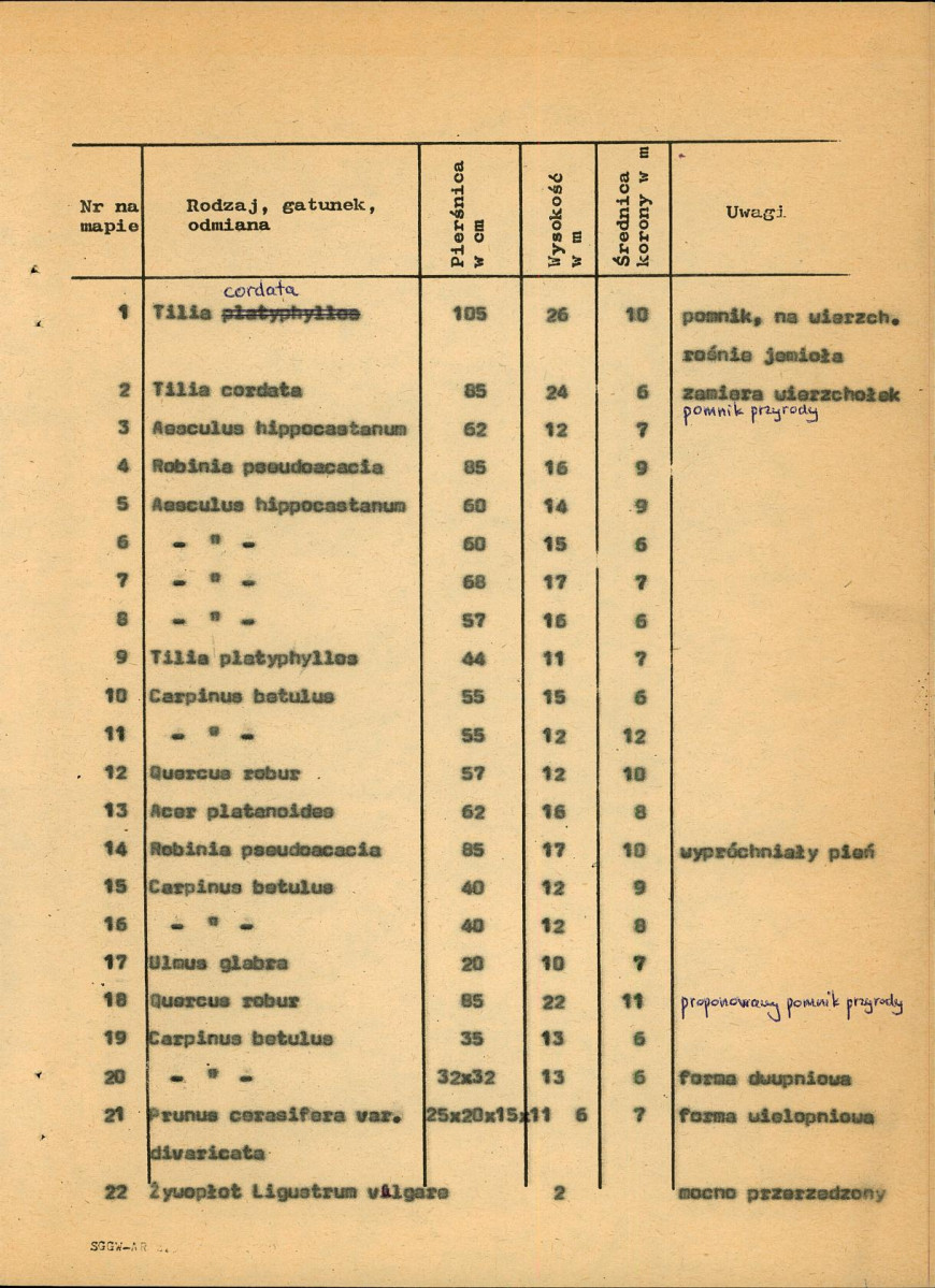 EP - Ewidencja parkowa, skan nr 45