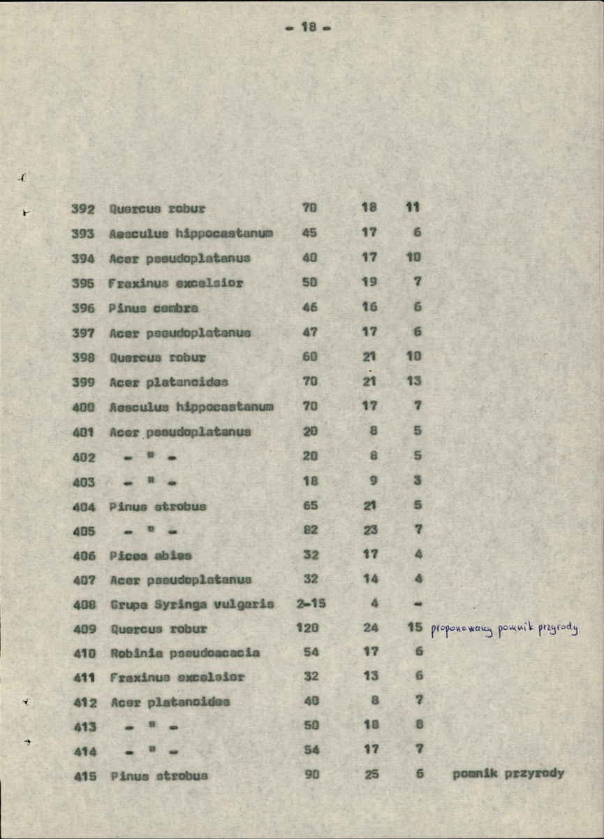 EP - Ewidencja parkowa, skan nr 62