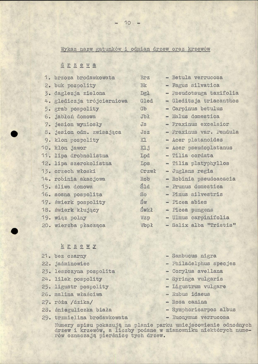 Ewidencja parkowa, skan nr 17