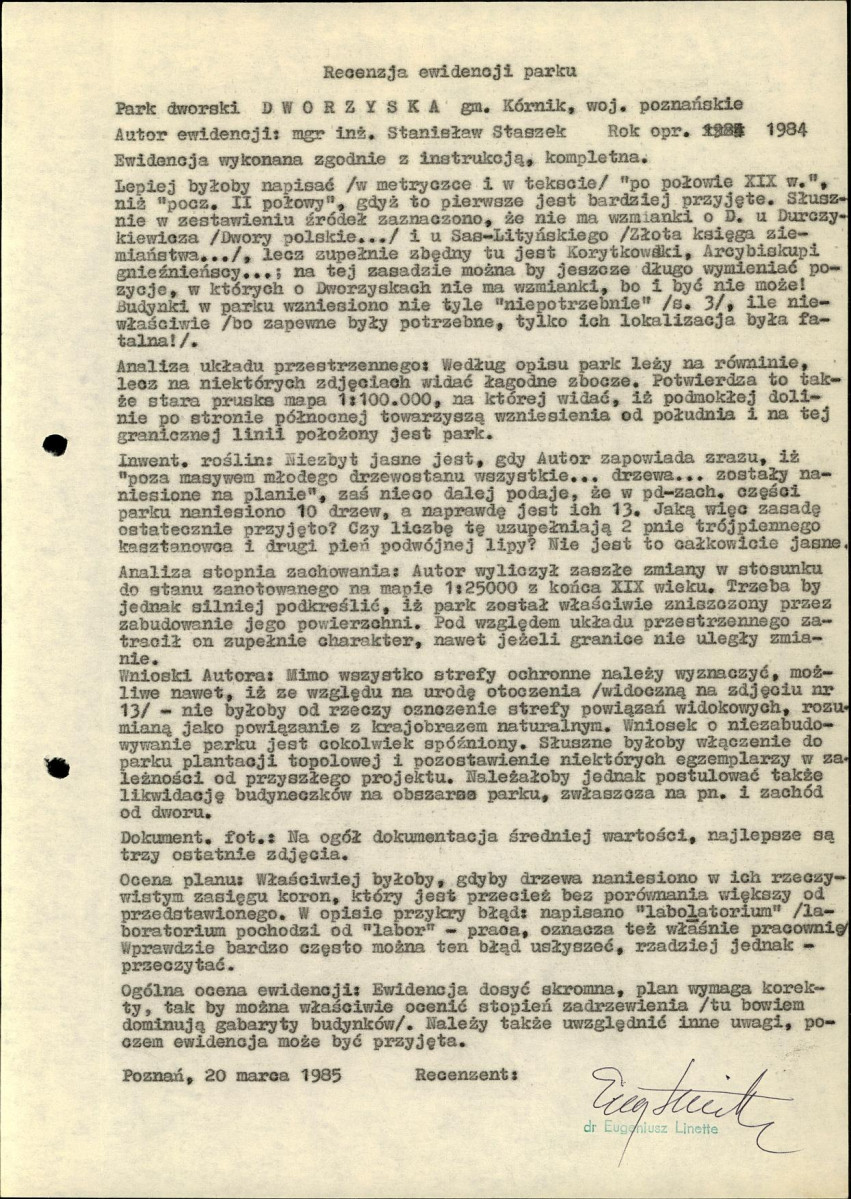 EP - Ewidencja parkowa, skan nr 6