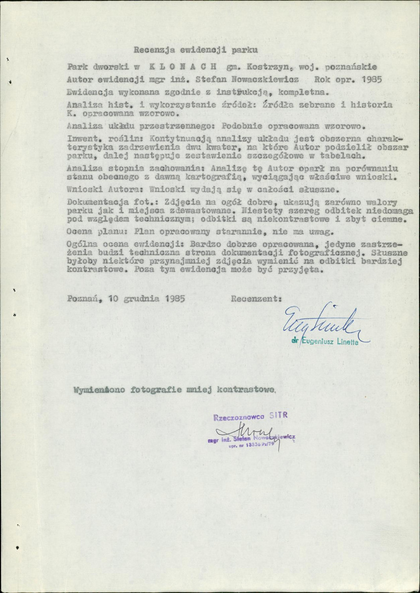 Ewidencja parkowa, skan nr 5