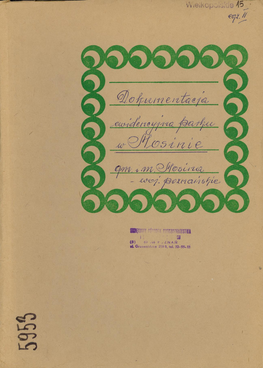 EP - Ewidencja parkowa, skan nr 1