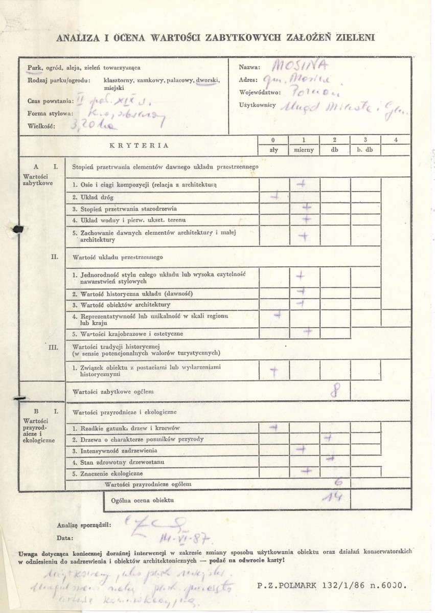 EP - Ewidencja parkowa, skan nr 3
