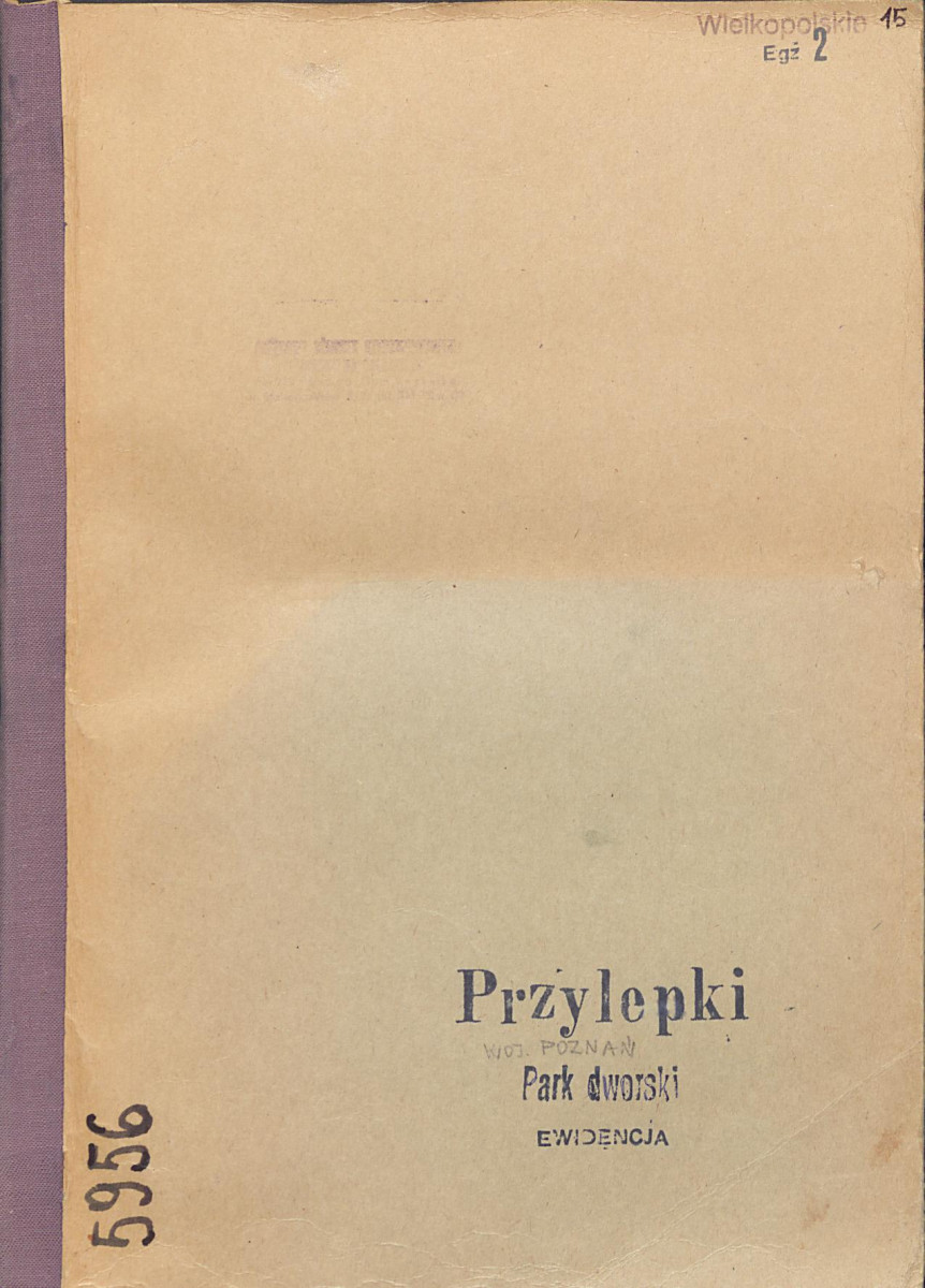 EP - Ewidencja parkowa, skan nr 1