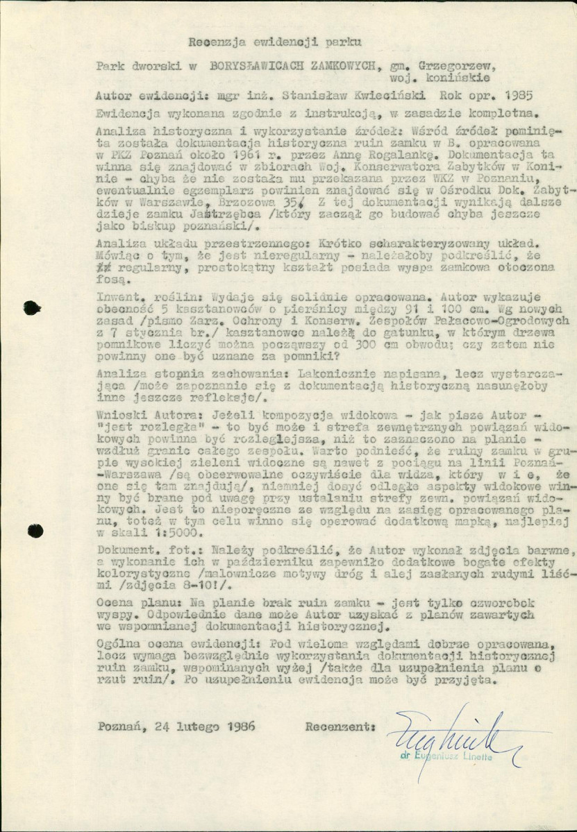 EP - Ewidencja parkowa, skan nr 8