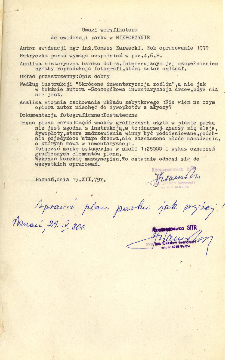 EP - Ewidencja parkowa, skan nr 6