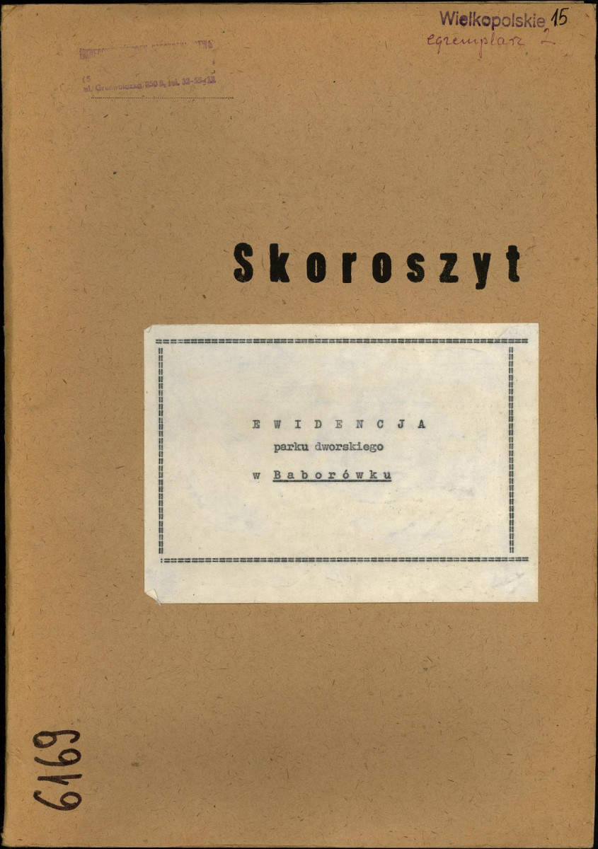 Ewidencja parkowa, skan nr 1