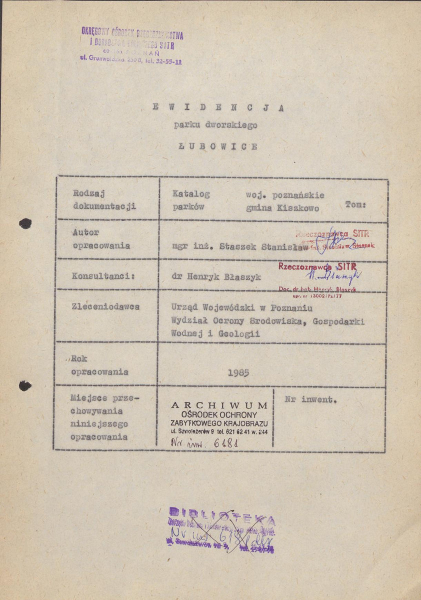 Ewidencja parkowa, skan nr 7