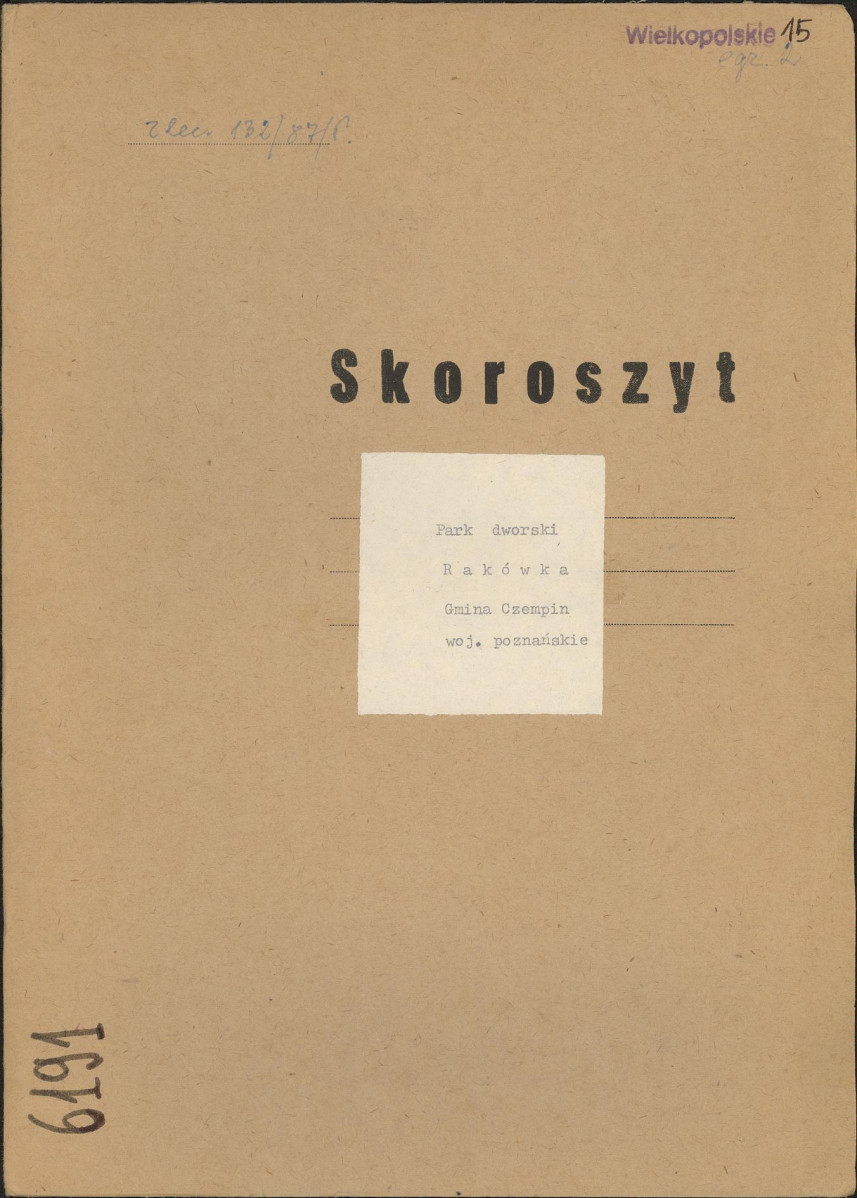 EP - Ewidencja parkowa, skan nr 1