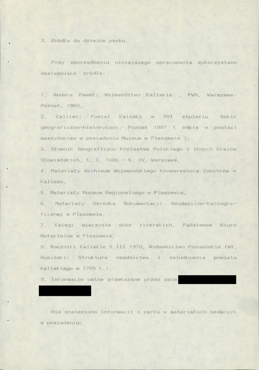 EP - Ewidencja parkowa, skan nr 10
