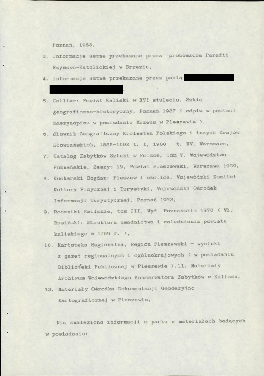 EP - Ewidencja parkowa, skan nr 10